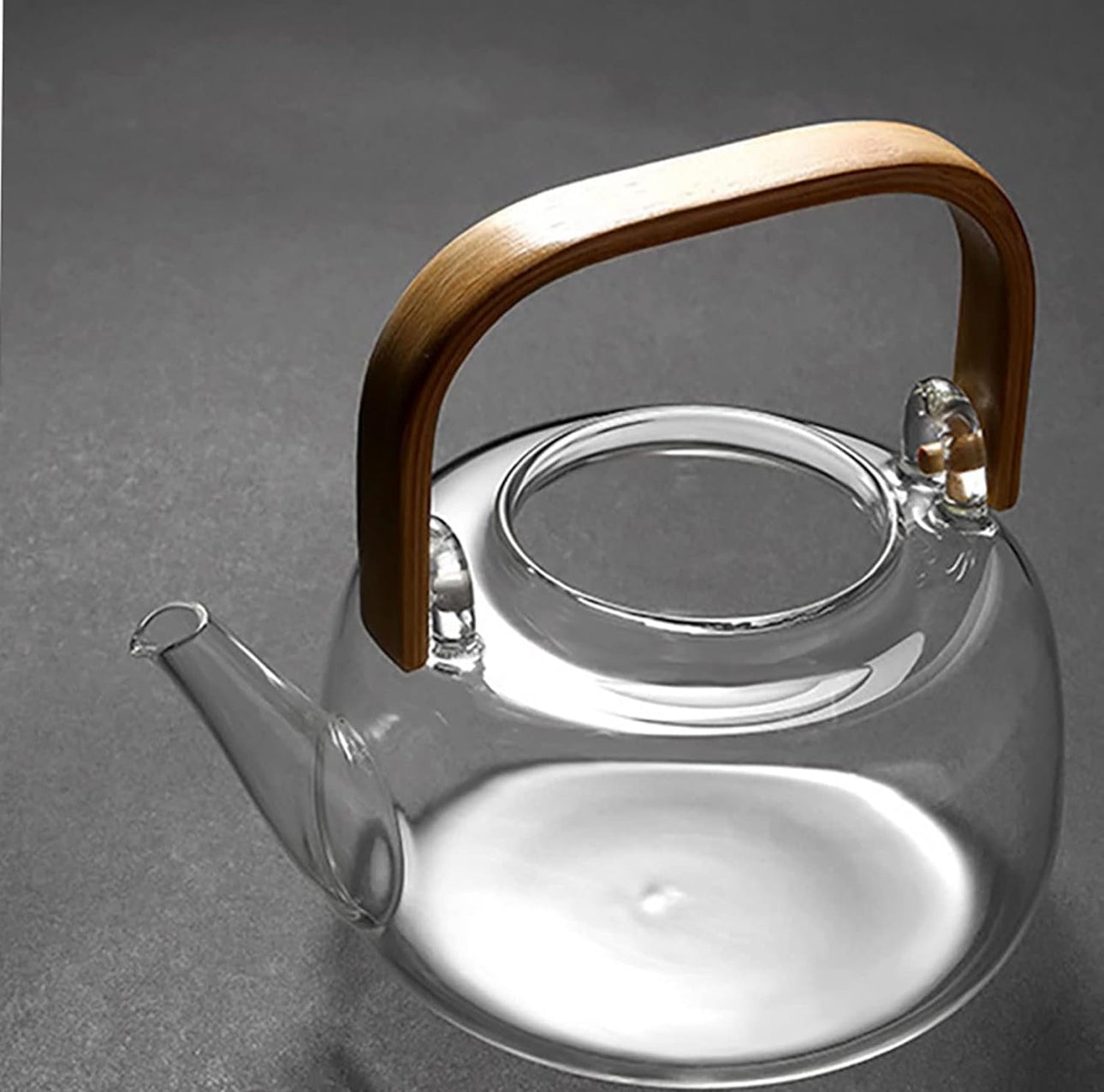 Kettle Teapot Heat Resistant Glass Teapot Clear Tea Pot with Infuser for Puer Tea Portable Tea Kettle 0.8/1L Teapots